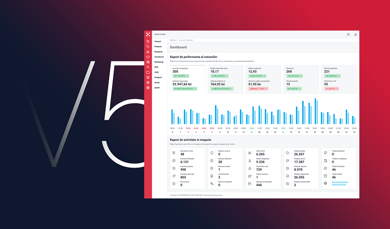 Extended lanseaza a 5-a versiune a platformei de eCommerce, marcand un pas major spre segmentul Enterprise