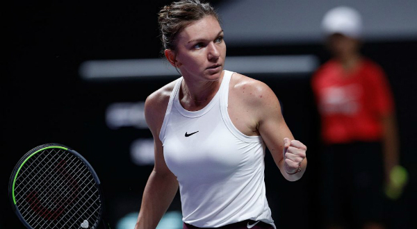 Simona Halep a invins-o pe Bianca Andrescu la Turneul Campioanelor