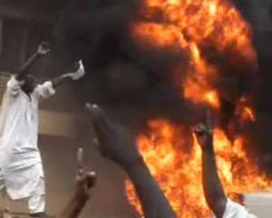 Ambasada Germaniei din Sudan, incendiata de islamisti