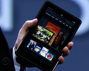 Amazon a vandut de patru ori mai multe tablete Kindle in 
