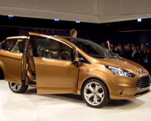 Pentru inceput, Ford vrea sa produca la Craiova 50.000 de modele B-Max