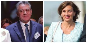 Povestile de viata ale sotilor candidatilor la presedintie: Carmen Iohannis vs. Cristinel Dancila