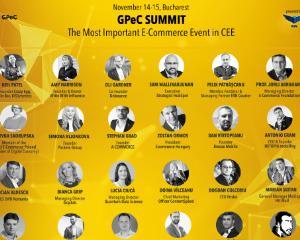 Peste 30 de speakeri exceptionali vorbesc la GPeC SUMMIT pe 14-15 noiembrie, Bucuresti: 