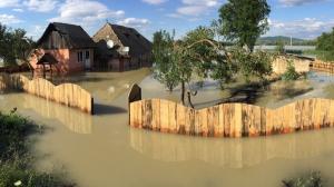 Ajutoare de urgenta de 5 milioane de lei pentru familiile si persoanele singure afectate de inundatii