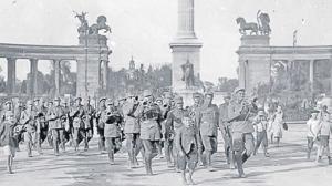 100 de ani de la razboiul pentru apararea Romaniei Mari, in urma caruia Armata romana a ocupat Budapesta
