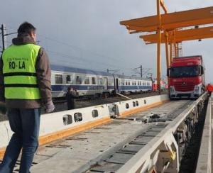 Ministerul Transporturilor readuce in atentie transportarea TIR-urilor pe calea ferata