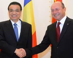 Traian Basescu: Cred ca relatia dintre China si Romania se va desfasura in cadrul legislativ al Uniunii Europene