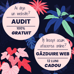 Audit gratuit - Gazduire web 12 luni cadou - Fokus Digital Services